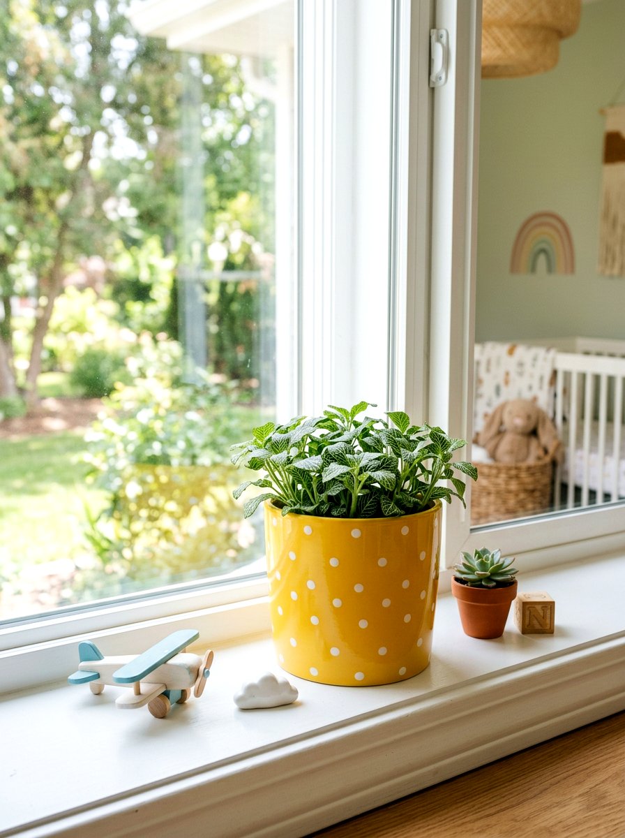 Polka Dot Pot - 25 Spring Decorated Pot Ideas