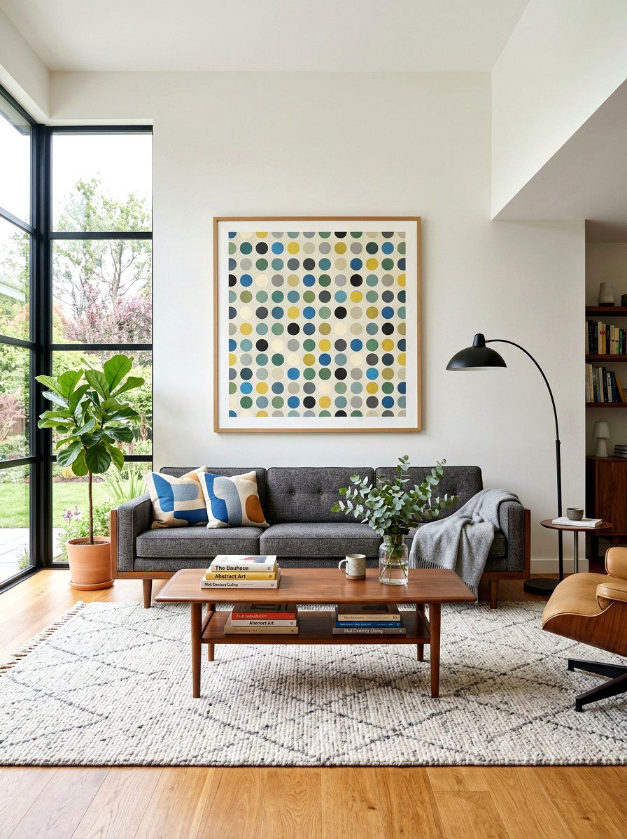 Polka dot wall art - 25 Spring Polka Dot Decor Ideas