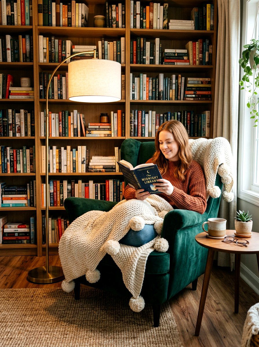 Pom Pom Blanket - 25 Spring Pom Pom Decor Ideas