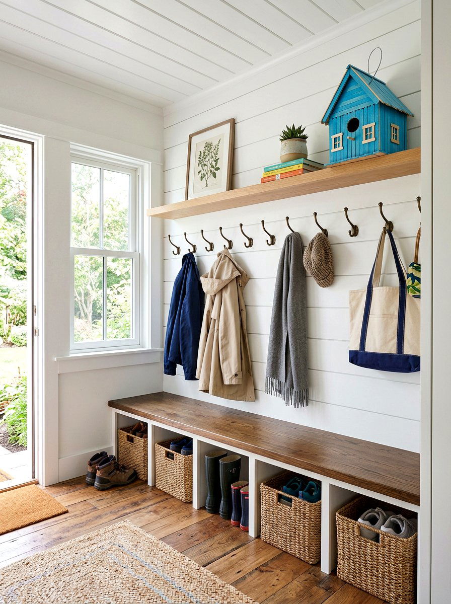 Popsicle stick birdhouse - 25 Spring Craft Ideas for Kids