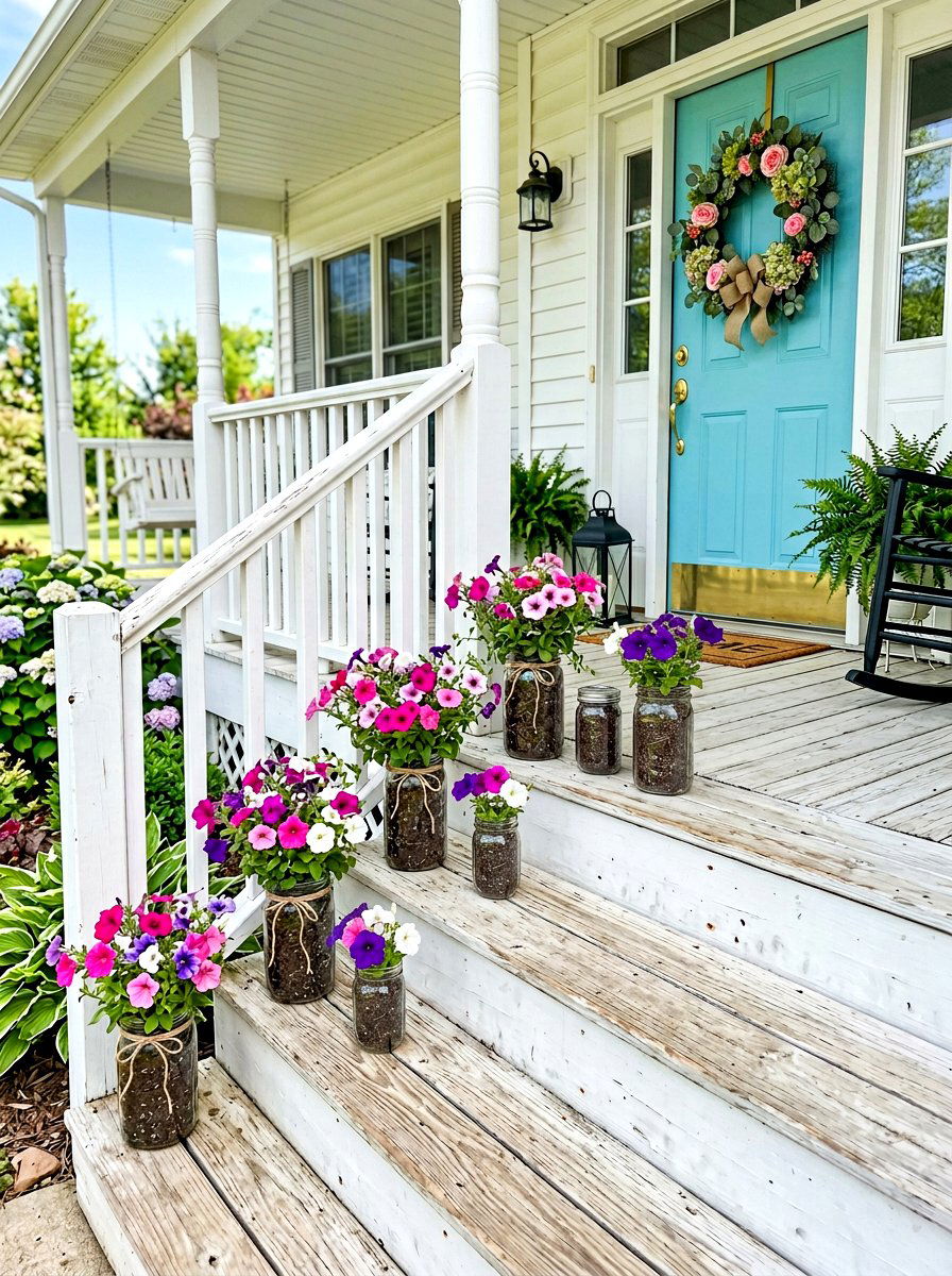 25 Pretty Spring Mason Jar Flower Ideas to Brighten Any Room