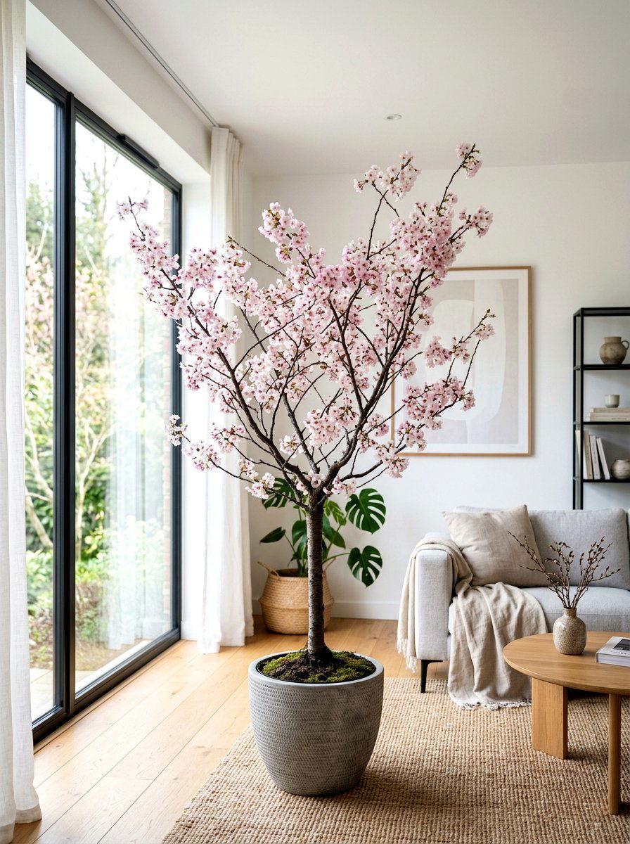 Potted Cherry Blossom - 25 Spring Photo Prop Ideas