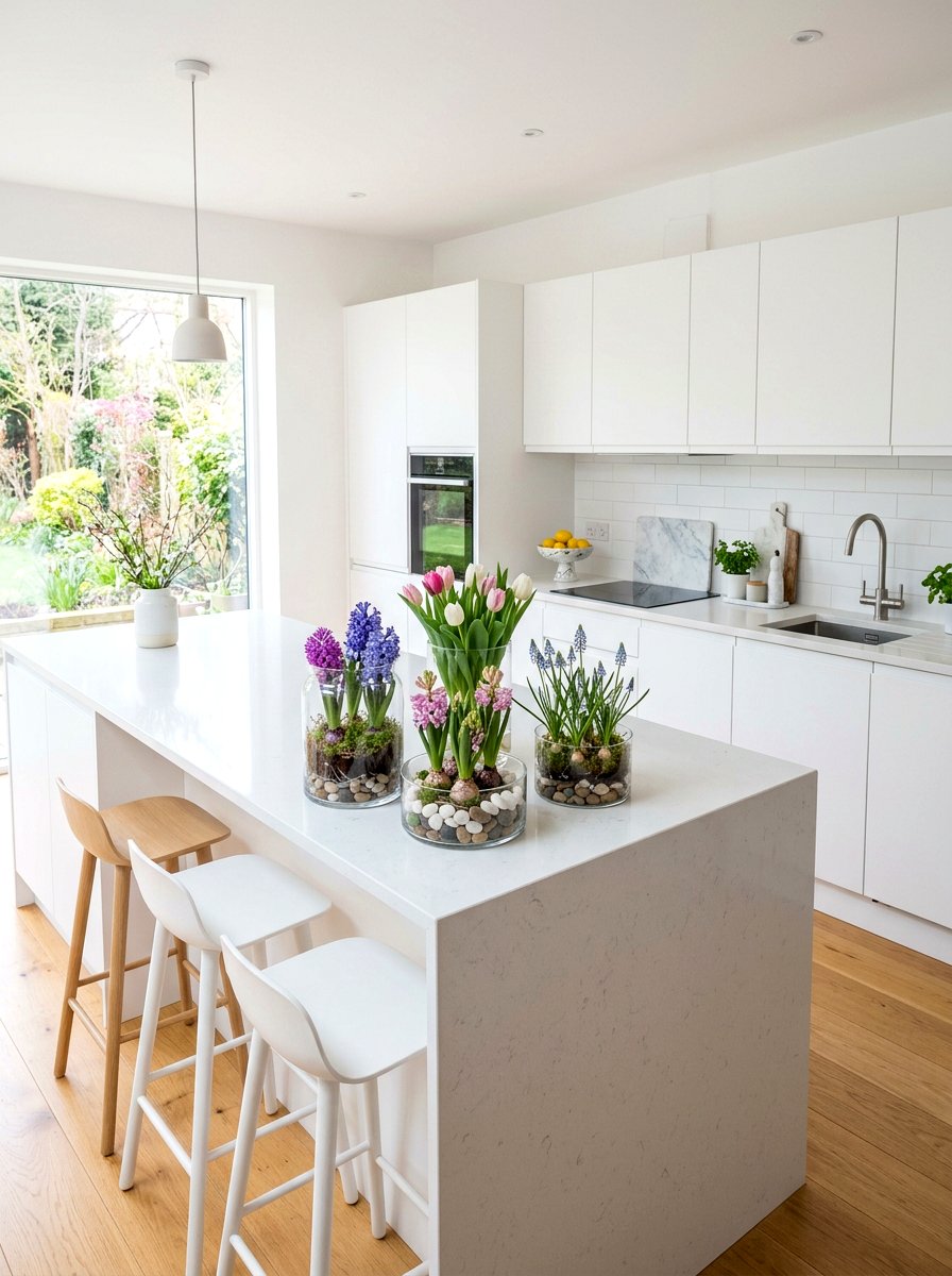 Potted Spring Bulb - 25 Spring Nature Table Ideas