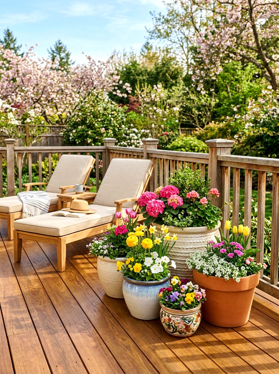 25 Easy Deck Spring Decor Ideas for Your Outdoor Space Refresh