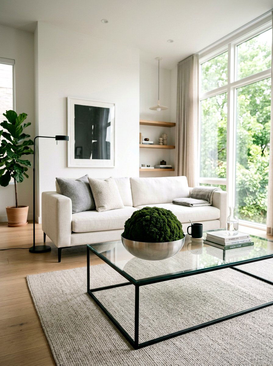 Preserved Moss Sphere - 25 Spring Moss Topiary Ideas