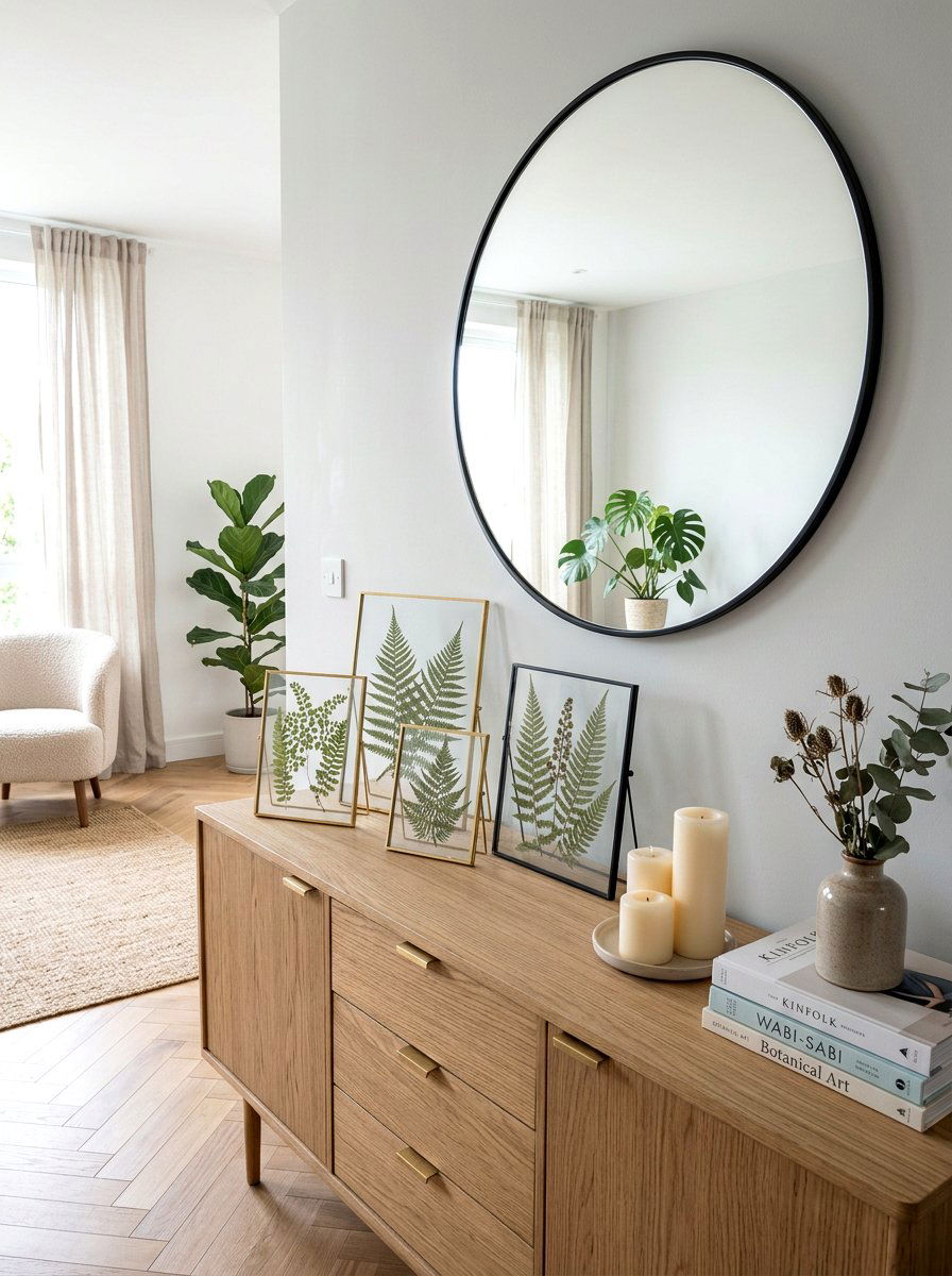 Pressed Fern Frame Decor - 25 Spring Fern Decor Ideas