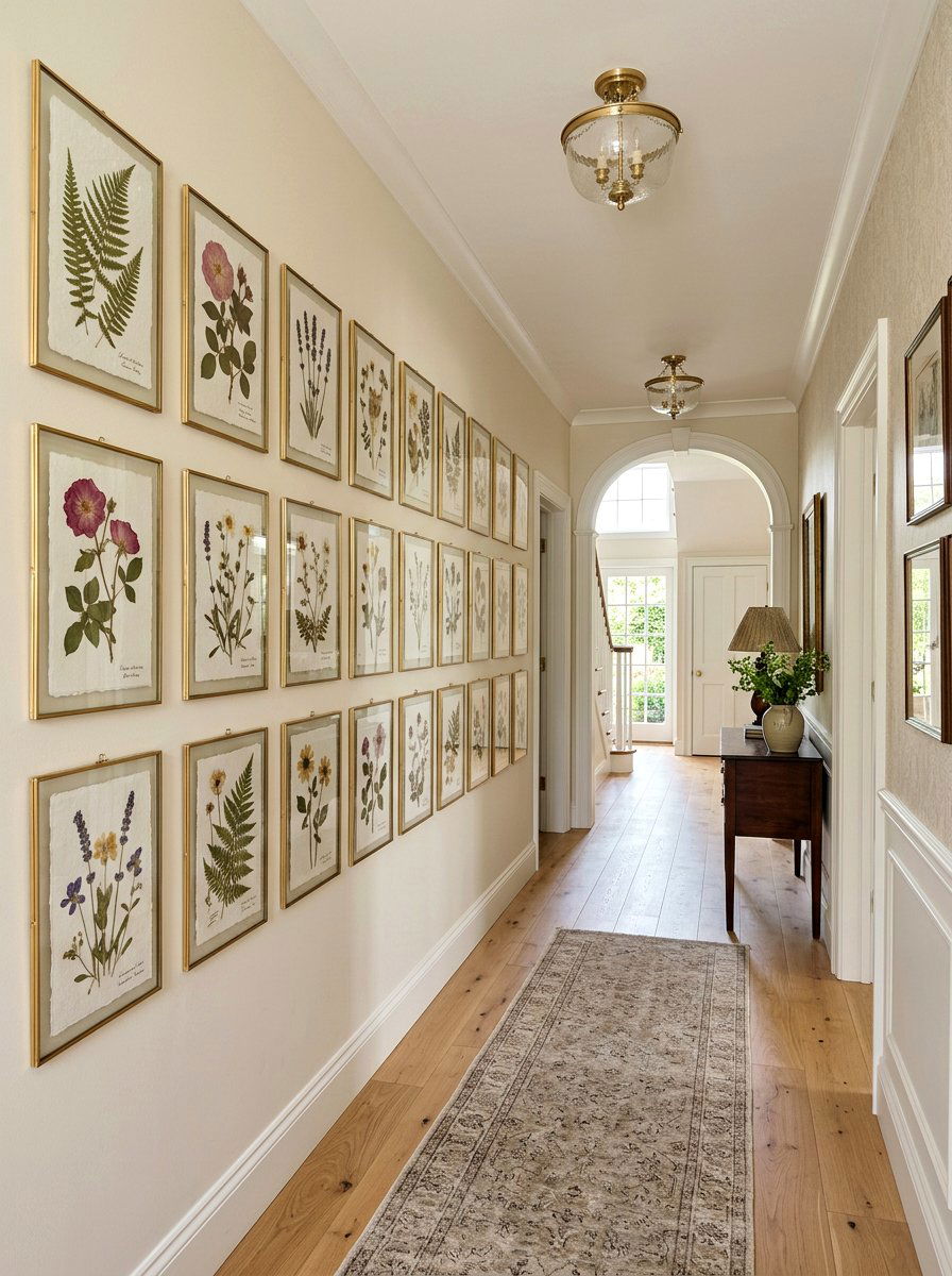 Pressed Flower Frame Decor - 25 Spring Free Printable Decor Ideas