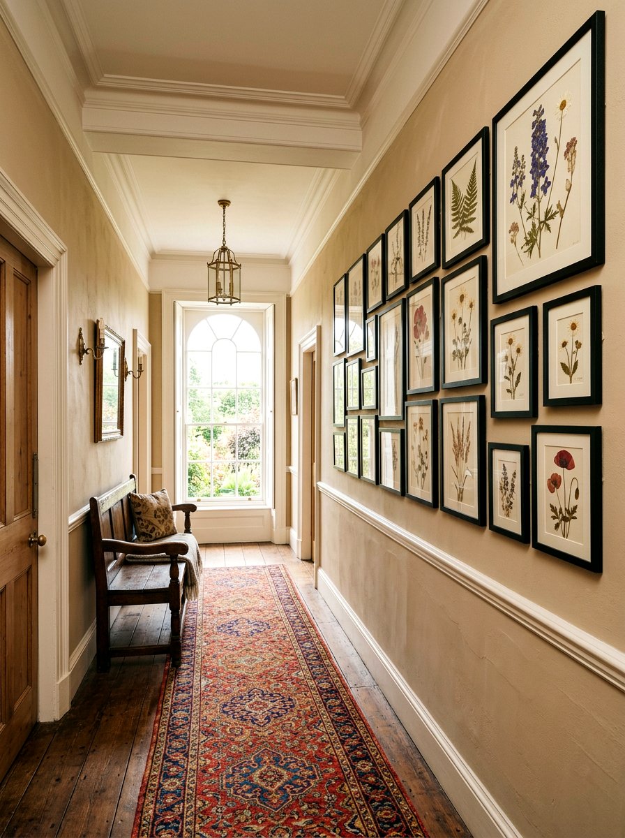 Pressed Flower Wall - 25 Spring Flower Wall Ideas