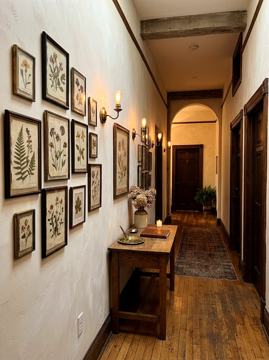 Pressed flower frame - 25 Spring Restaurant Decor Ideas