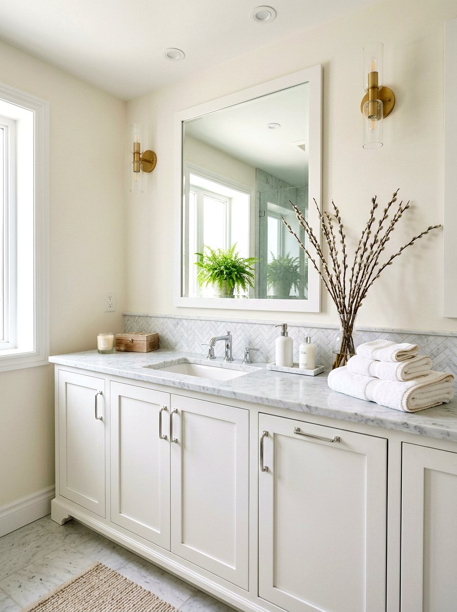 Pussy willow bathroom vanity decor - 25 Spring Pussy Willow Ideas