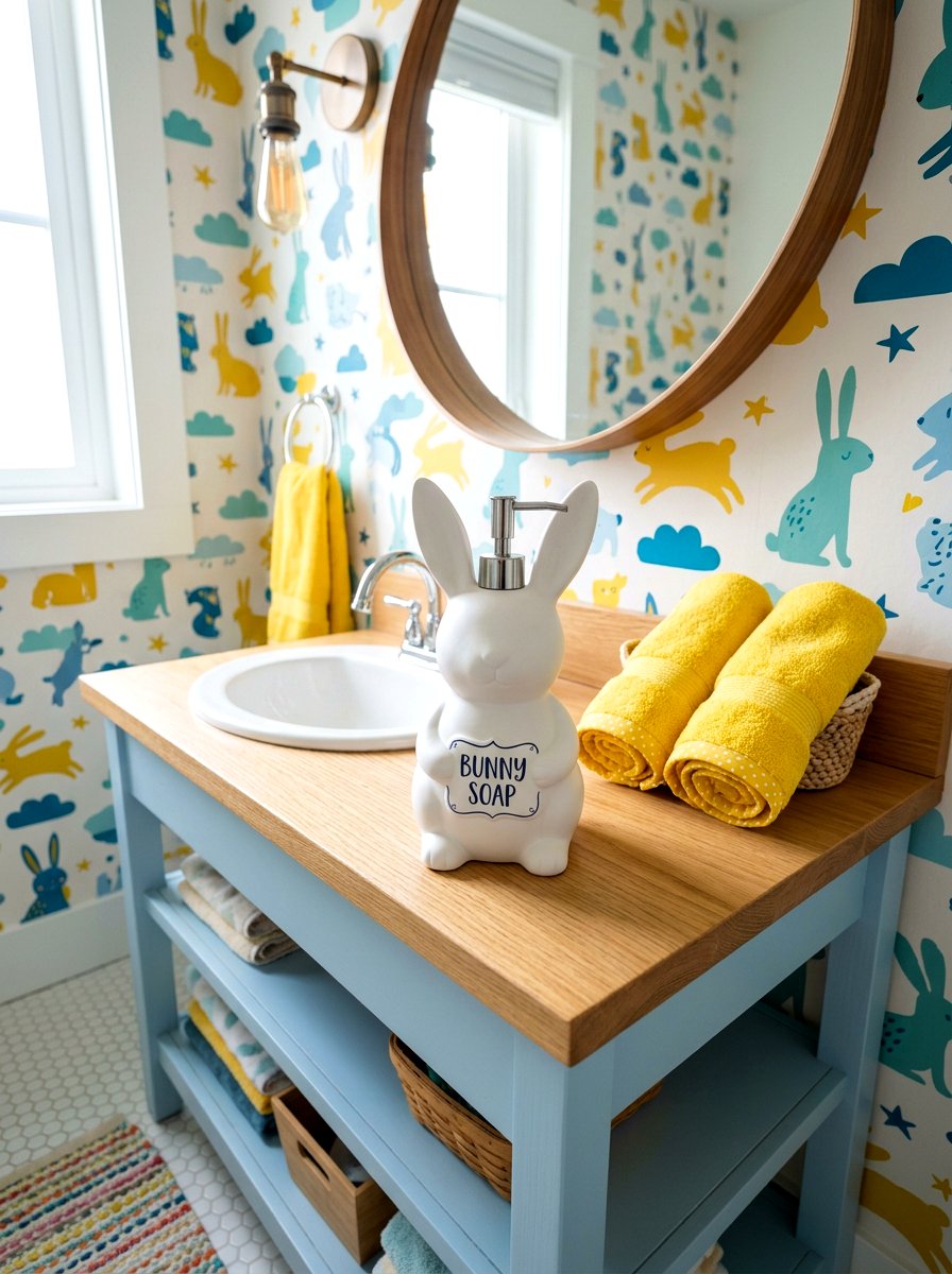 Rabbit Shaped Soap Container - 25 Spring Soap Dispenser Ideas