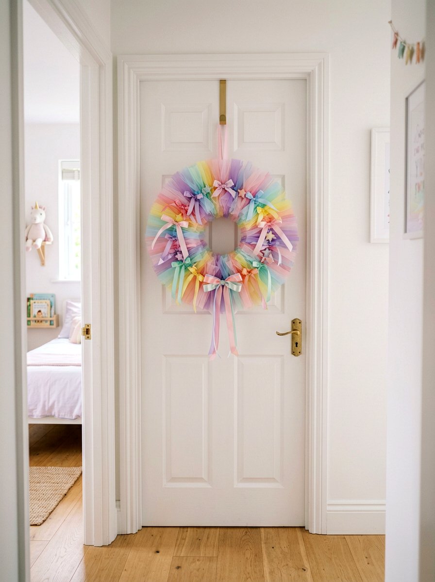 25 Creative Spring Ribbon Wreath Ideas for Your Front Door