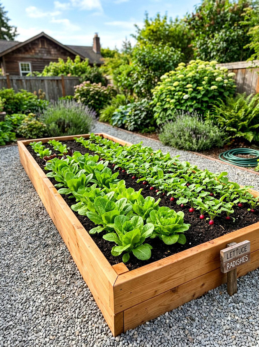 Raised Garden Bed - 25 Spring Garden Decor Ideas