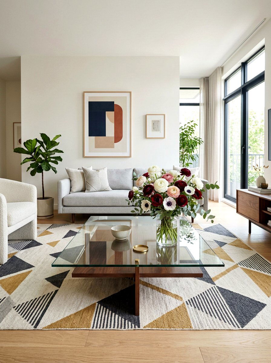 Ranunculus Anemone Coffee Table - 25 Spring Ranunculus Arrangement Ideas