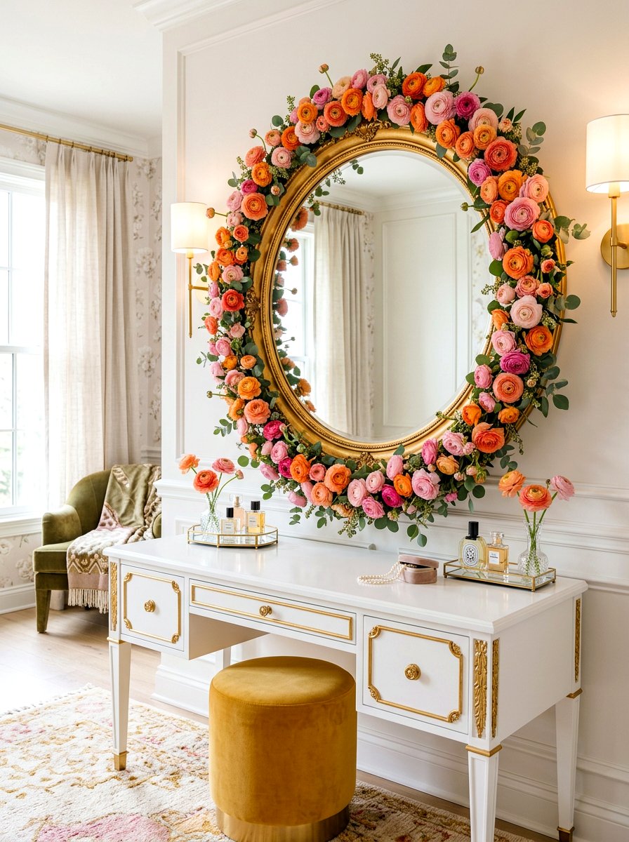 Ranunculus Floral Chain - 25 Spring Garland Ideas