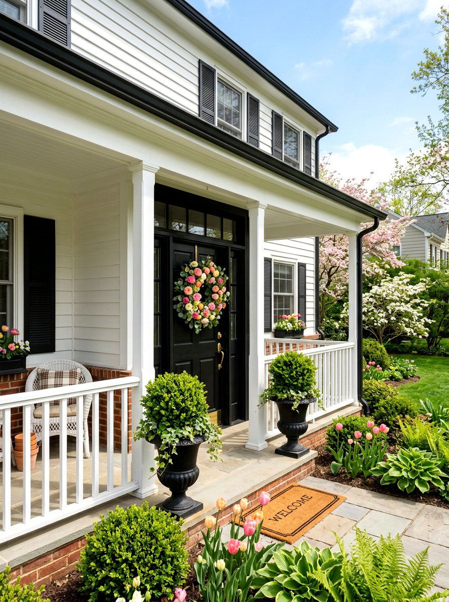 Ranunculus Wreath Front Door - 25 Spring Ranunculus Arrangement Ideas