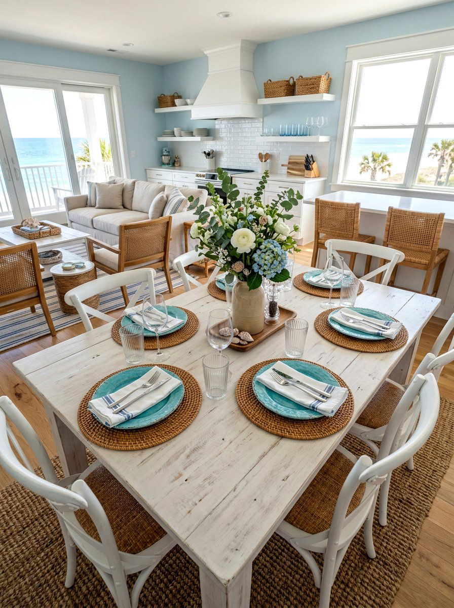 25 Lovely Spring Kitchen Table Arrangement Ideas to Try