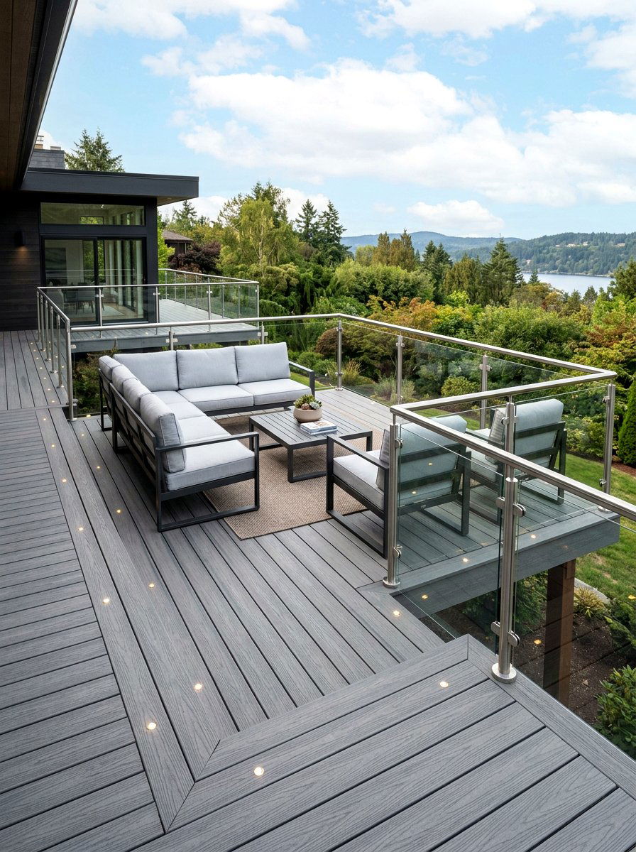 Recessed Deck Lighting - 25 Spring Outdoor Lighting Ideas