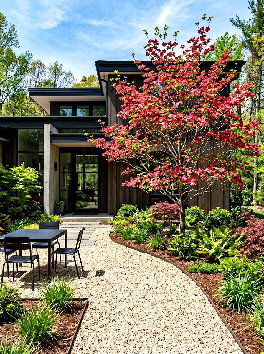 Red Flowering Dogwood - 25 Spring Dogwood Tree Ideas