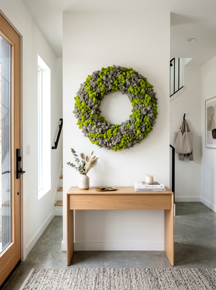 Reindeer Moss Wreath - 25 Spring Moss Wreath Ideas
