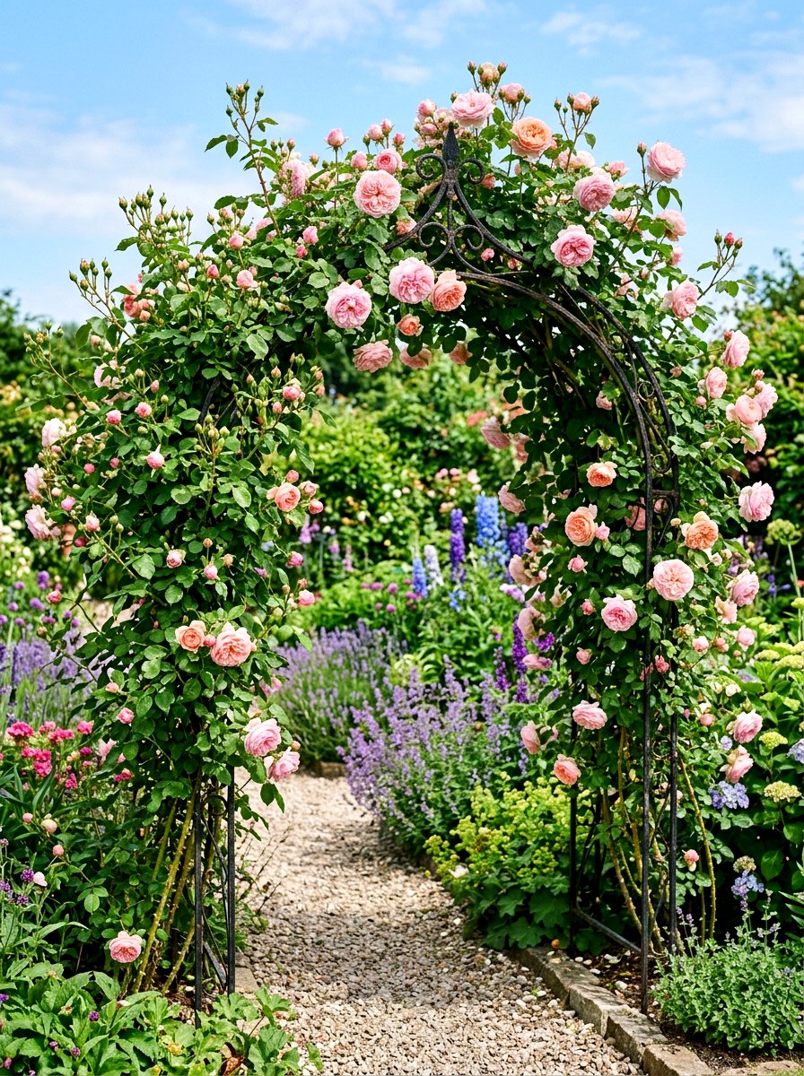 Repeat Blooming Climbing Rose - 25 Spring Climbing Rose Ideas