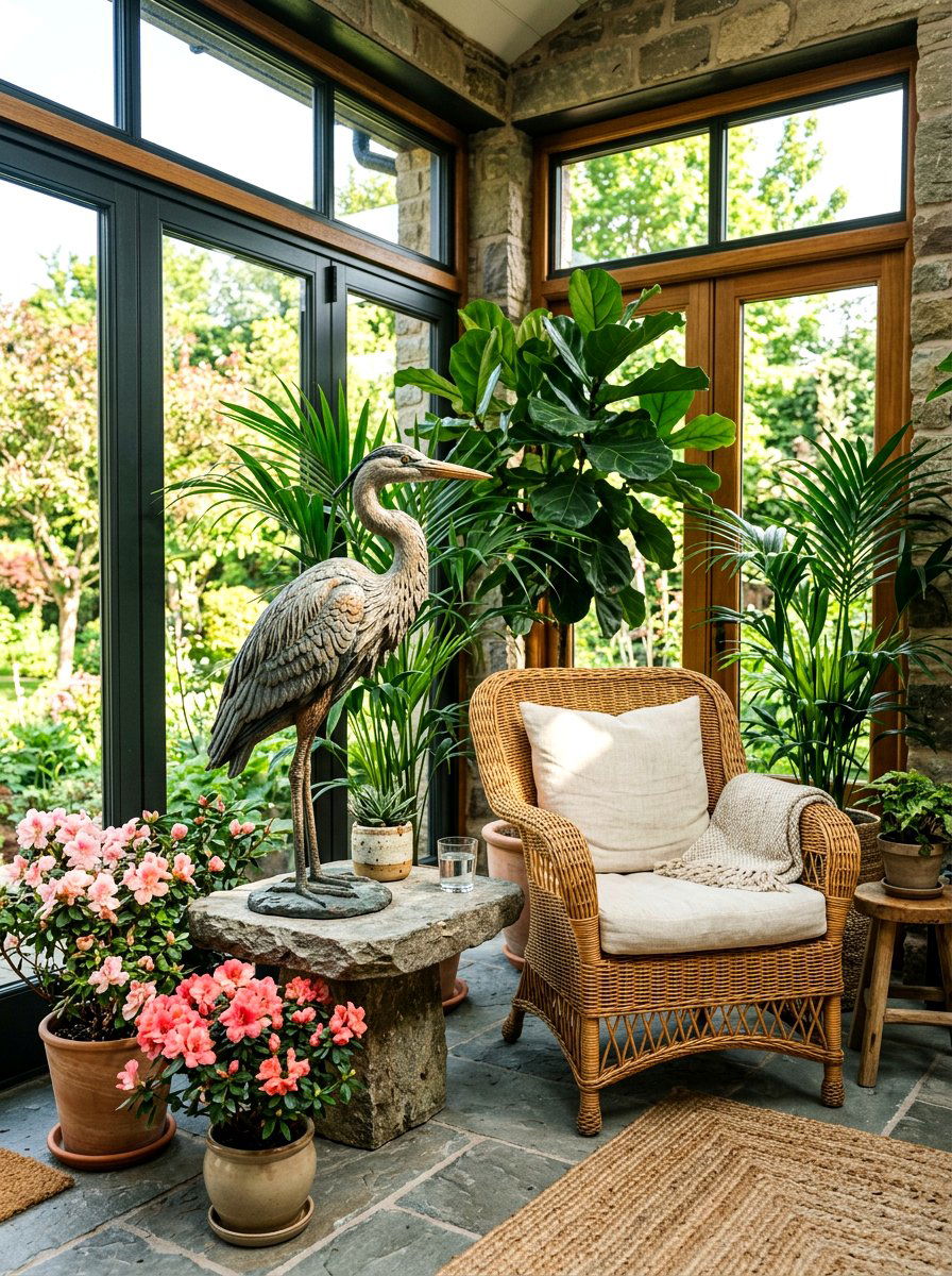 Resin Bird Statue - 25 Spring Bird Figurine Ideas