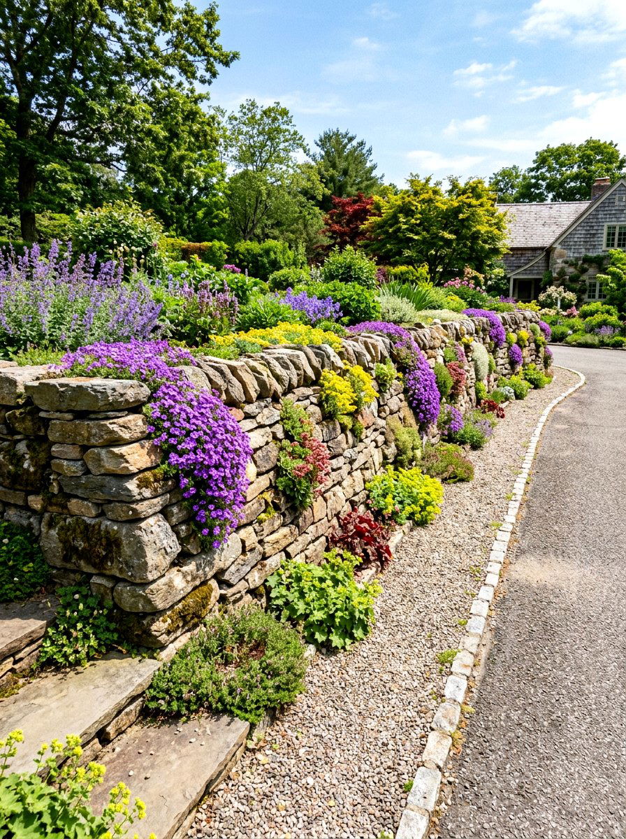 Retaining Wall Rock Garden - 25 Spring Rock Garden Ideas