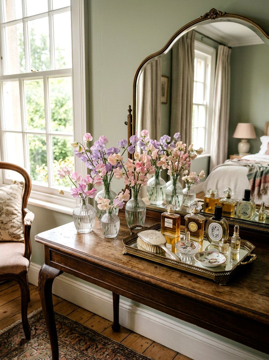 Ribbed Glass Bud Vase - 25 Spring Bud Vase Ideas