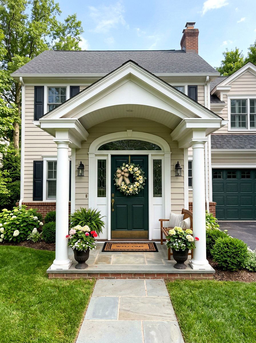 Ribbon Bow Daisy - 25 Spring Daisy Wreath Ideas