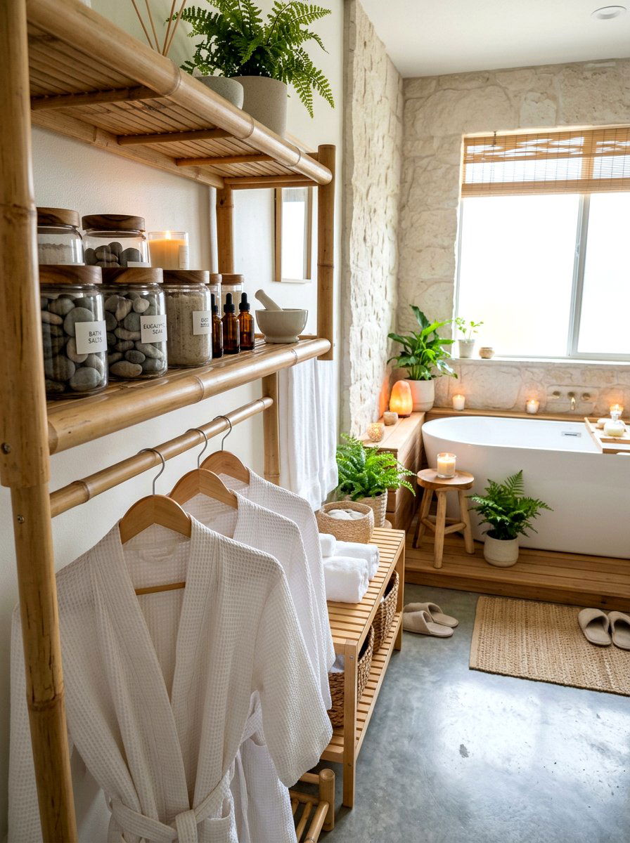 River rock apothecary jar - 25 Spring Apothecary Jar Decor Ideas