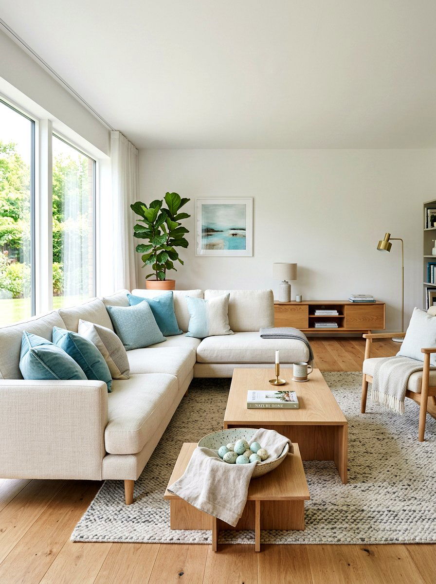 Robin Egg Blue Living Room - 25 Spring Robin Egg Decor Ideas