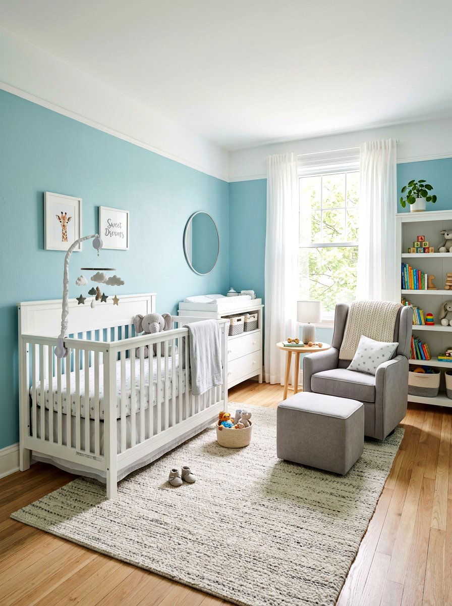 Robin Egg Blue Nursery - 25 Spring Robin Egg Decor Ideas