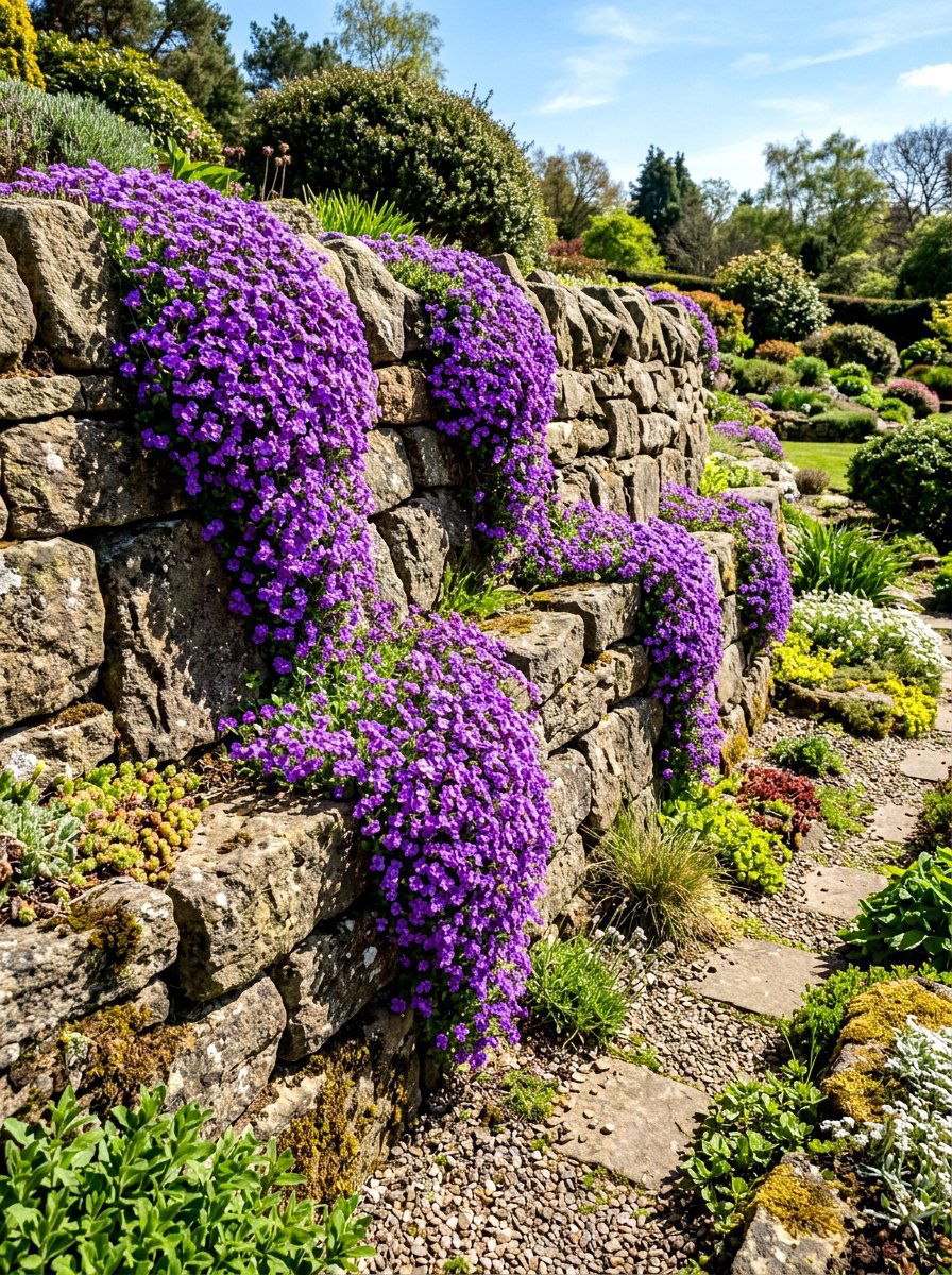 Rock Cress - 25 Spring Ground Cover Ideas