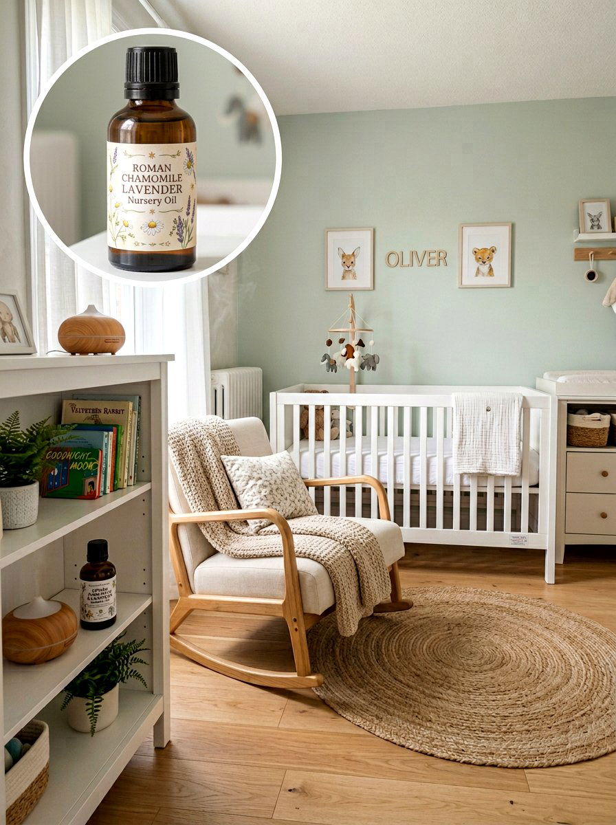 Roman Chamomile Lavender Nursery Oil - 25 Spring Essential Oil Ideas