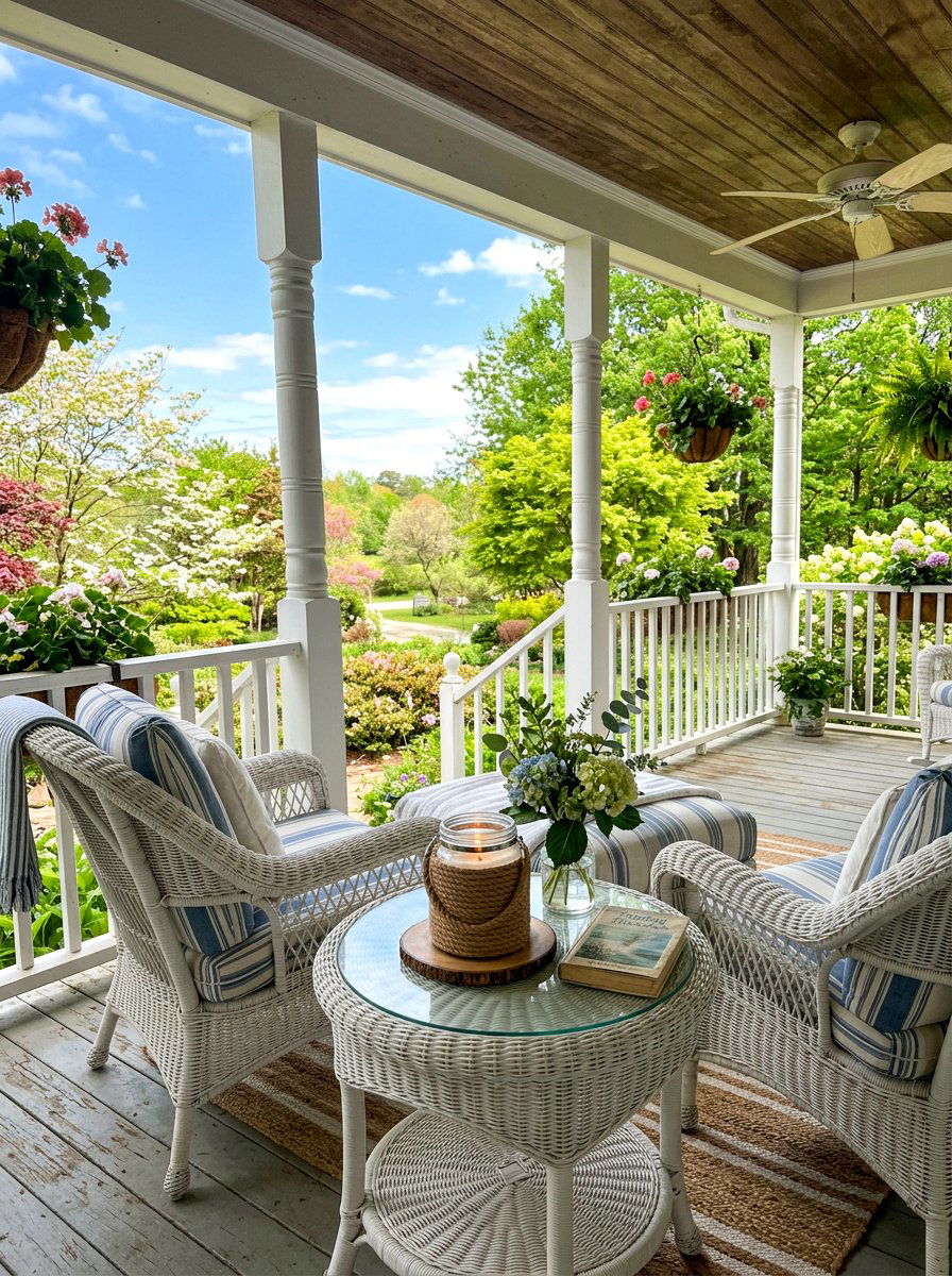 Rope Wrapped Jar - 25 Spring DIY Candle Ideas