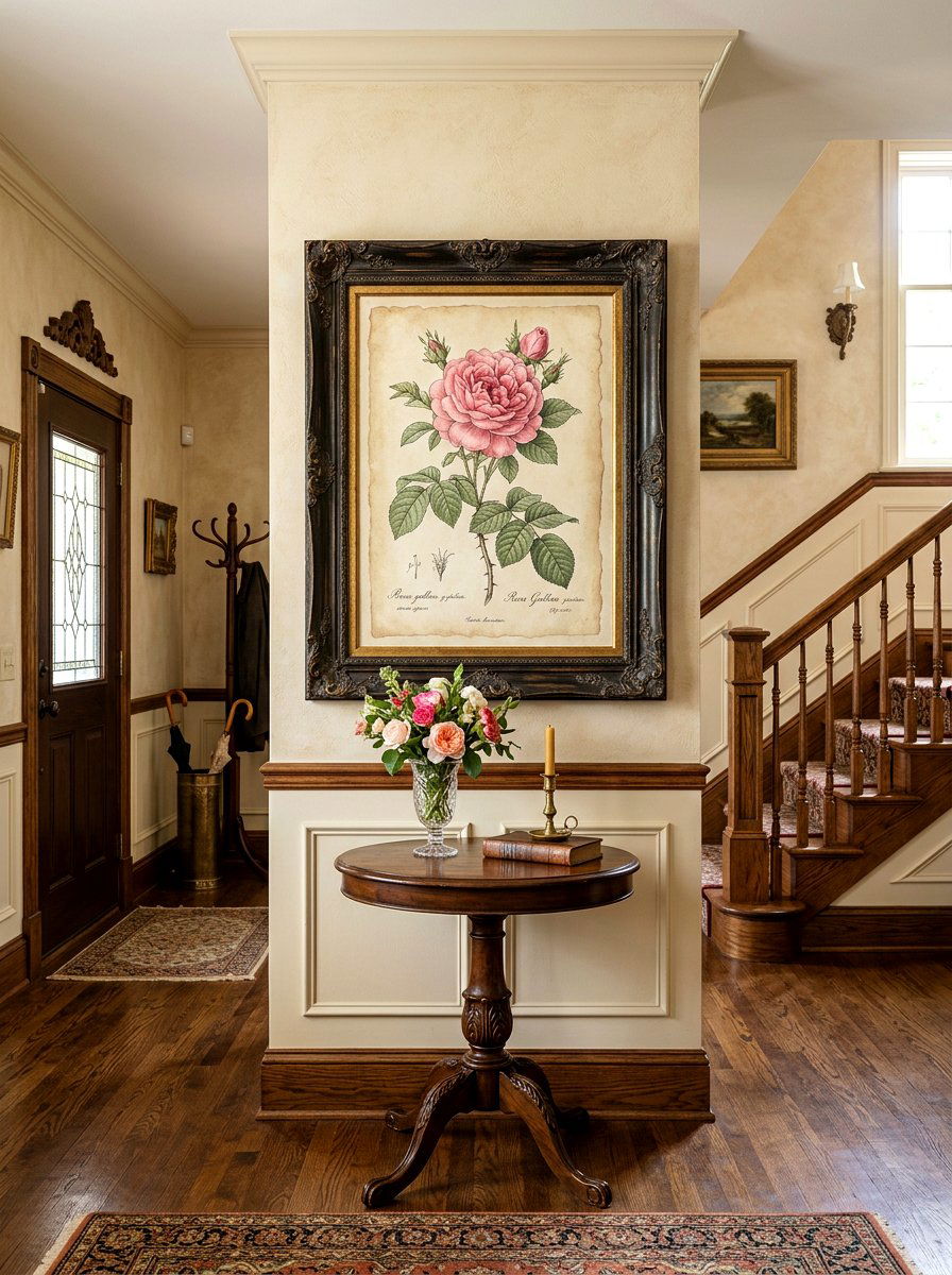 Rose Botanical Drawing - 25 Spring Botanical Print Ideas