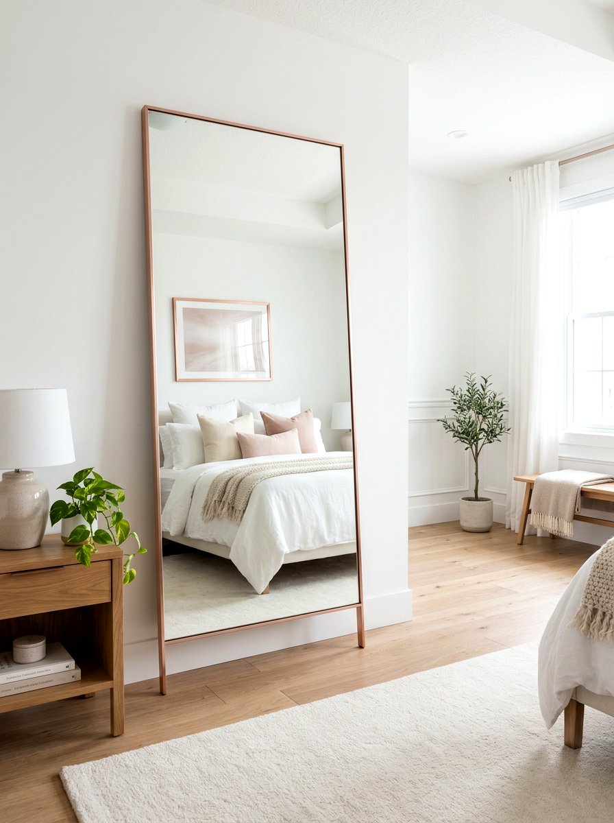 Rose Gold Mirror Frames - 25 Spring Rose Gold Decor Ideas