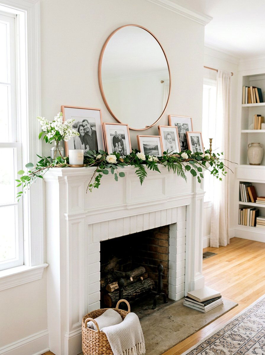 Rose Gold Picture Frames - 25 Spring Rose Gold Decor Ideas