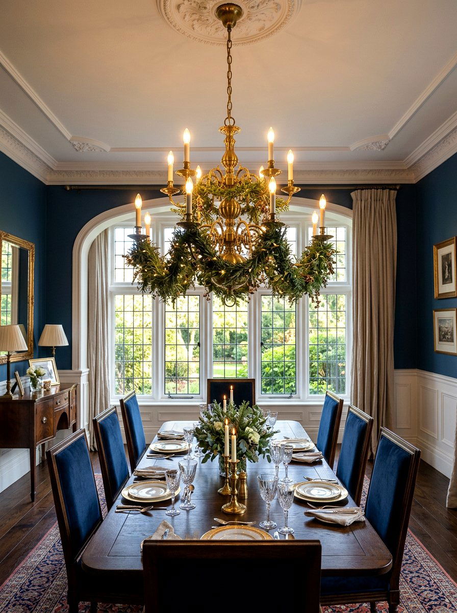 Rosemary Garland For Chandelier - 25 Spring Greenery Garland Ideas