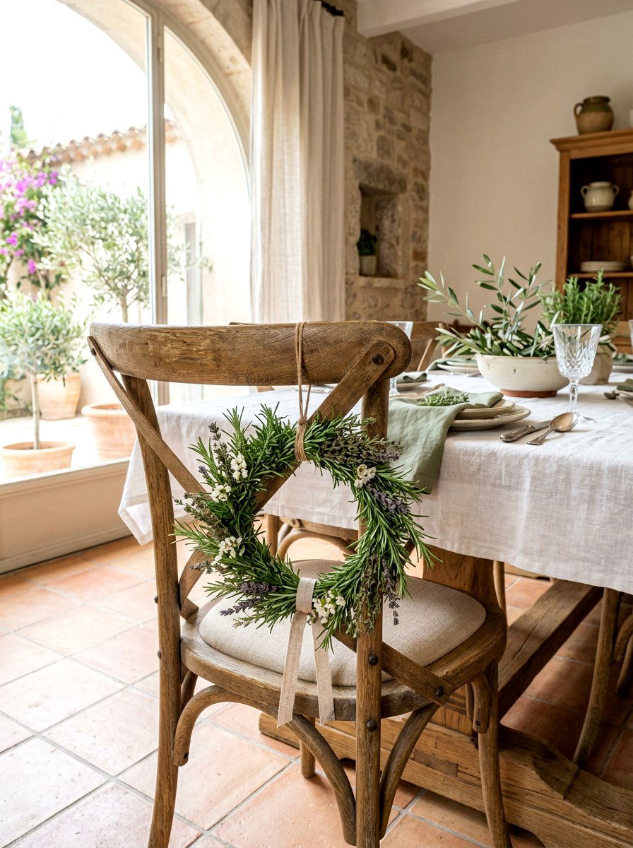 Rosemary Herb Wreath - 25 Spring Mini Door Wreath Ideas