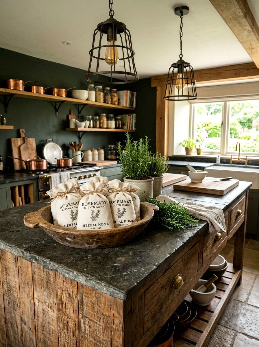 Rosemary Kitchen Sachet - 25 Spring Sachet Ideas