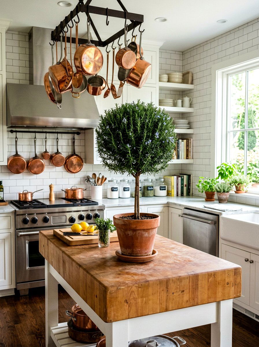 Rosemary Topiary Tree - 25 Spring Topiary Ideas