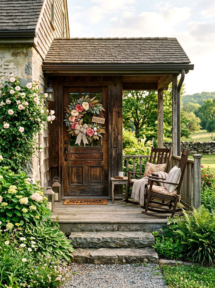 Rustic Peony Burlap Wreath - 25 Spring Peony Wreath Ideas