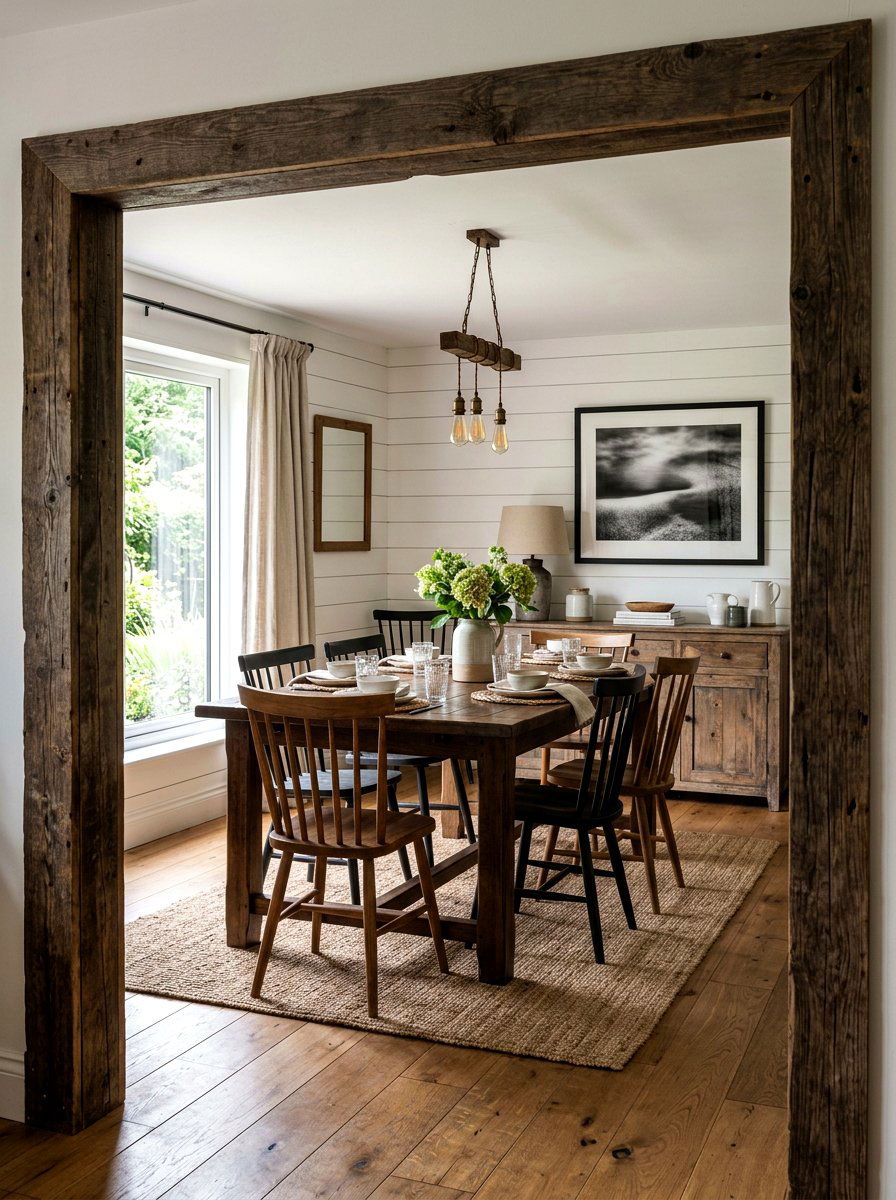 Rustic Wood Frame - 25 Spring Photo Frame Decor Ideas