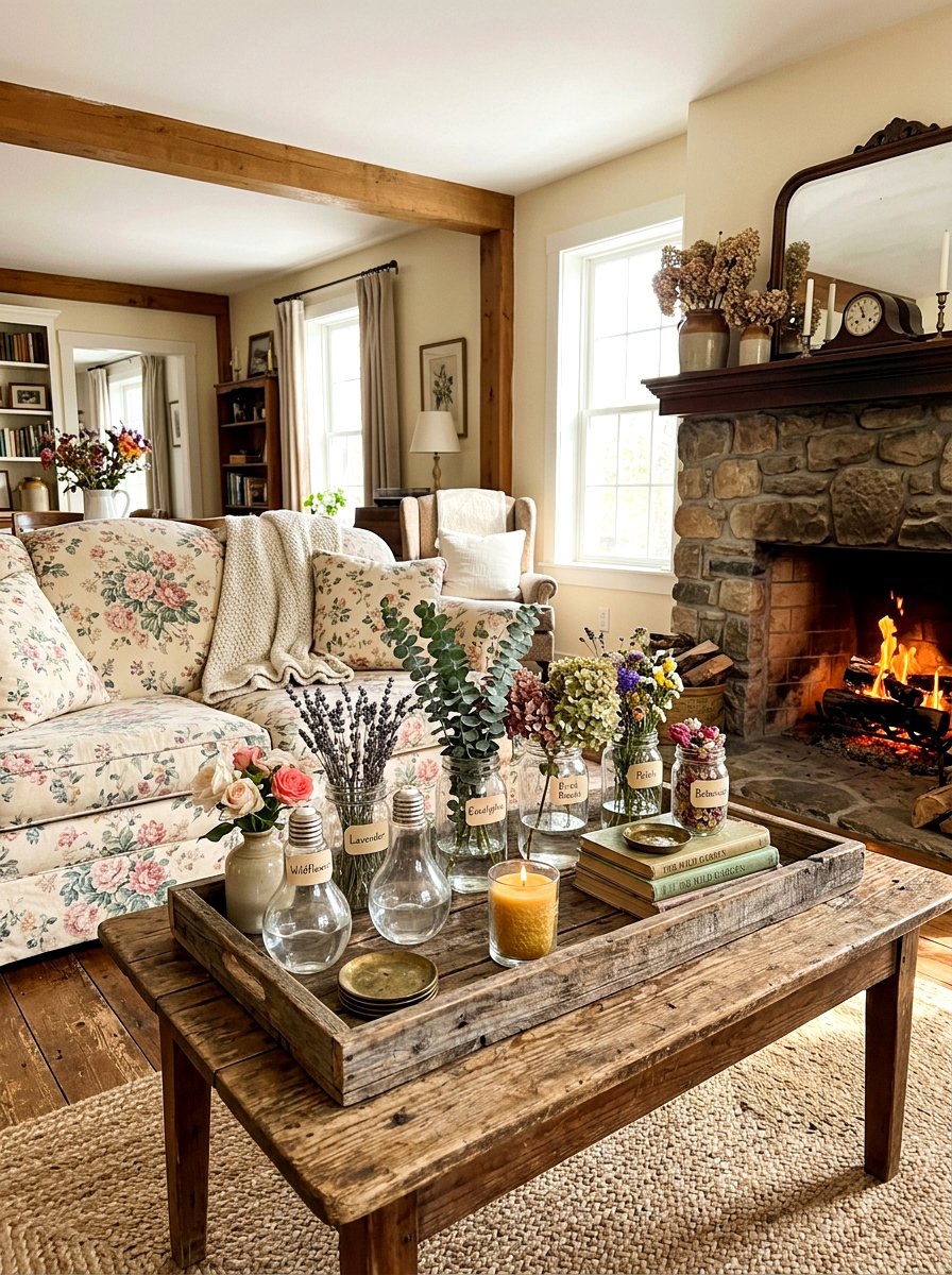 Rustic Wood Tray Bulb Glass - 25 Spring Hyacinth Bulb Glass Ideas