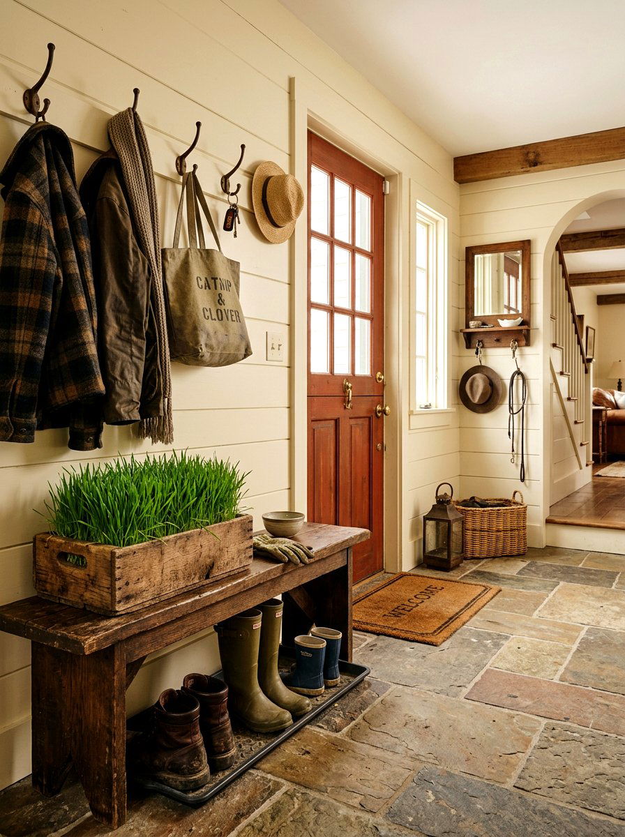 Rustic Wooden Cat Grass Box - 25 Spring Cat Grass Decor Ideas