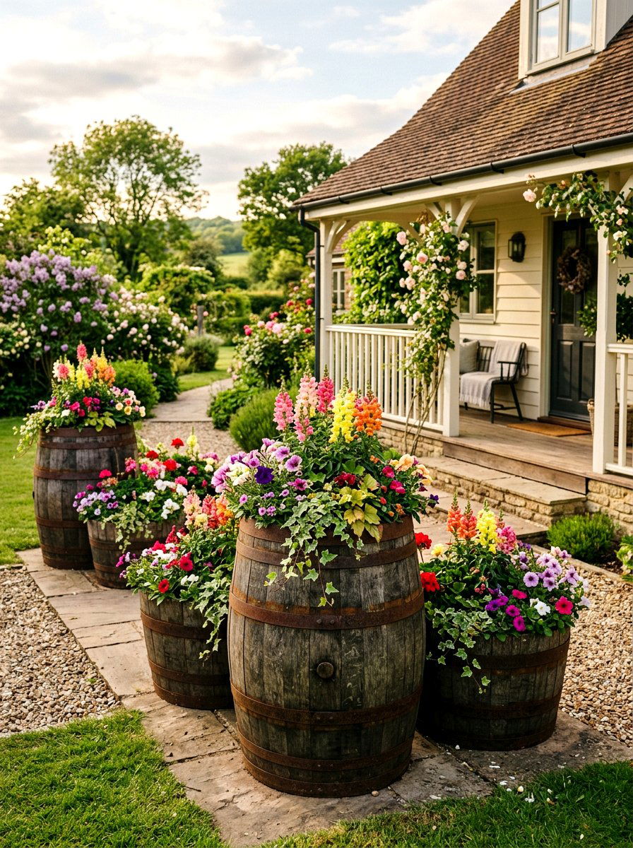 25 Beautiful Spring Porch Flower Pot Ideas for Every Home