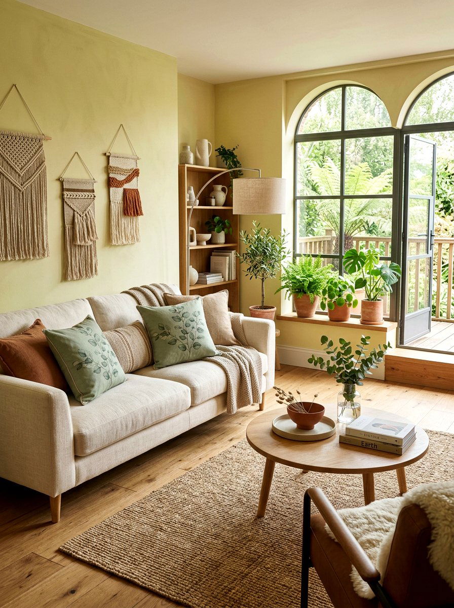 Sage Green Botanical Pillow - 25 Spring Floral Pillow Ideas