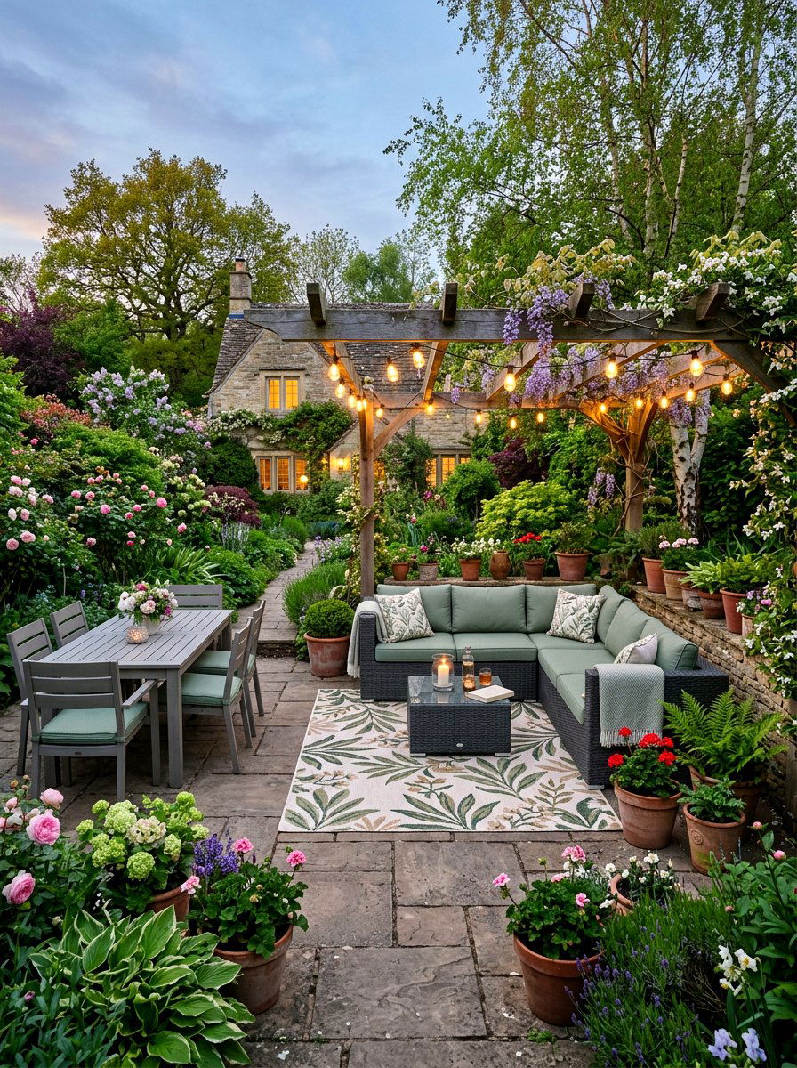 Sage green outdoor patio - 25 Spring Sage Green Decor Ideas