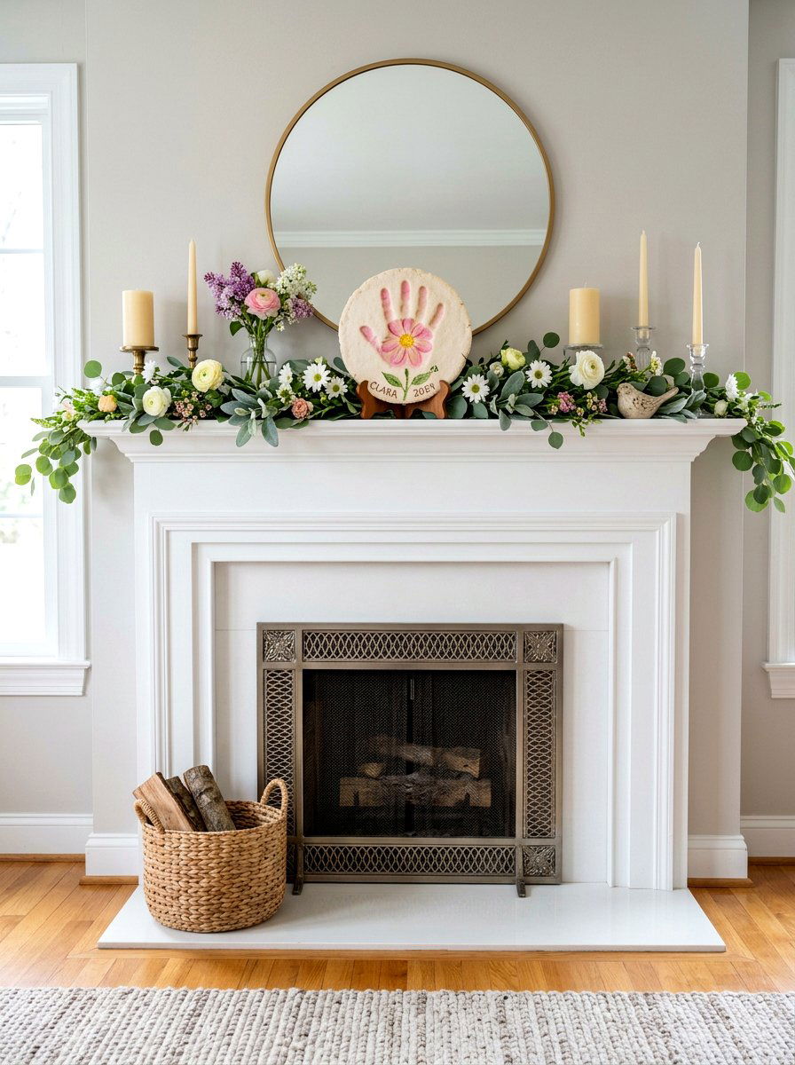 Salt dough flower - 25 Spring Craft Ideas for Kids